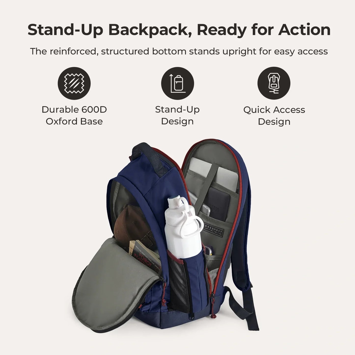 Sac à dos pour ordinateur portable Focus 15,6 pouces 