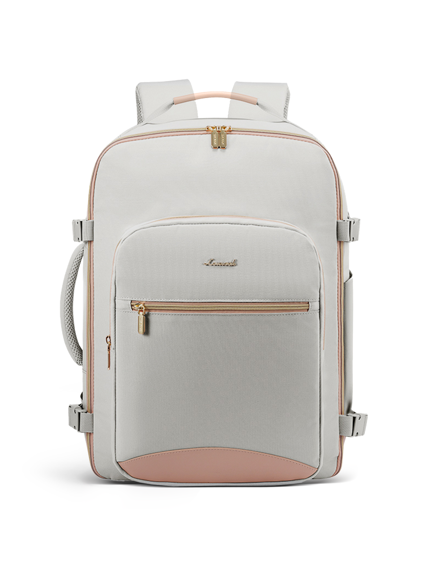 Sac à dos de voyage Freyja pour ordinateur portable, 40/50 L, 4 pièces, 17/18