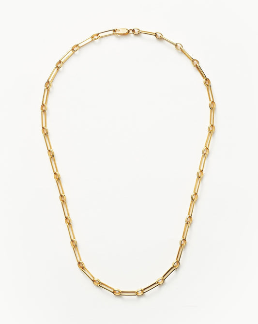 Aegis Chain Necklace | 18k Gold Plated