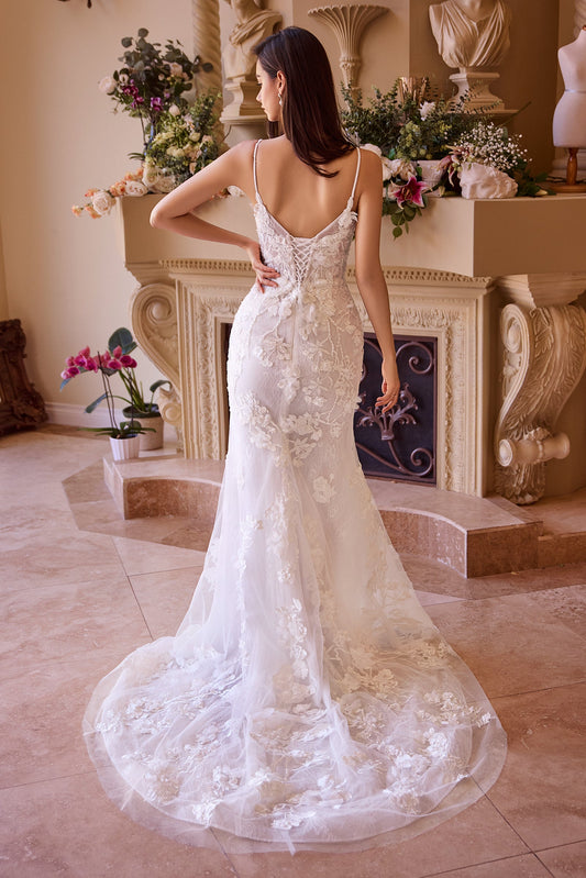WL053 - Robe de mariée ajustée en dentelle - Andrea &amp; Leo