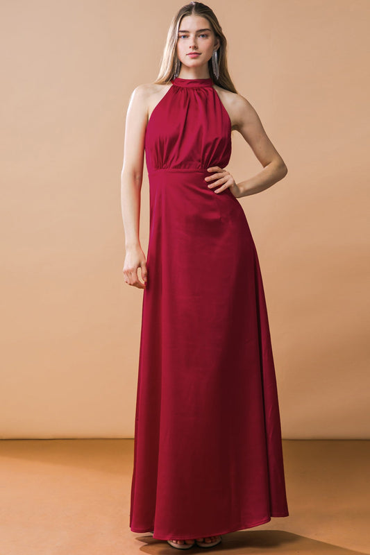 LOOKBOOK FAVORITE - HALTER MAXI DRESS