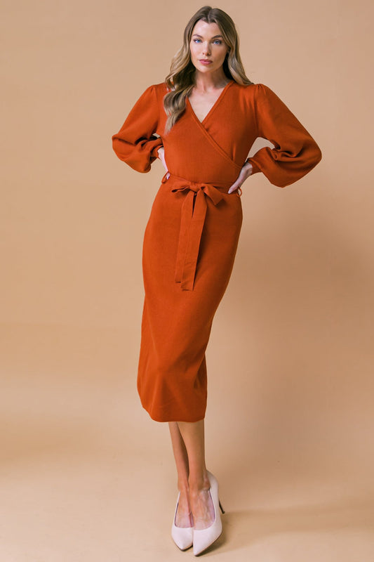 MATILDA SWEATER MIDI DRESS