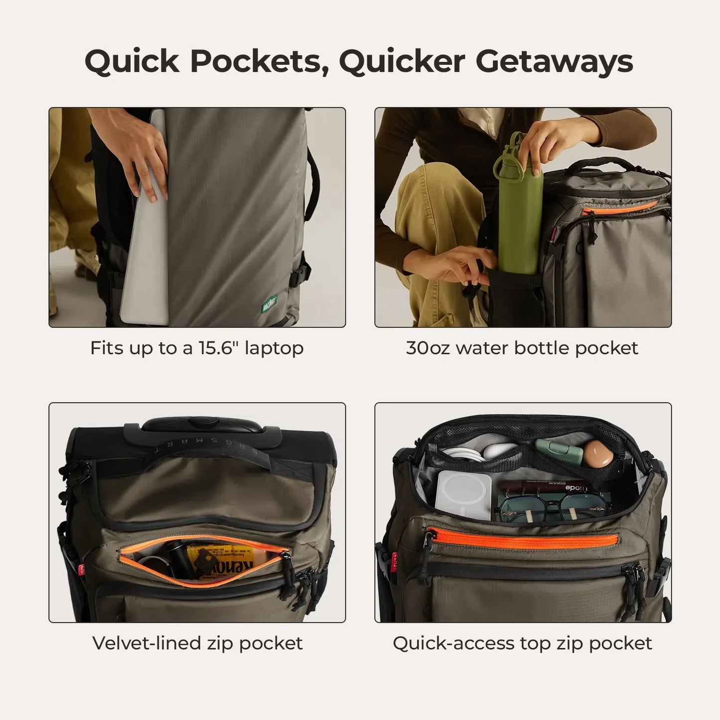 Sac à dos à roulettes Blast 43L 