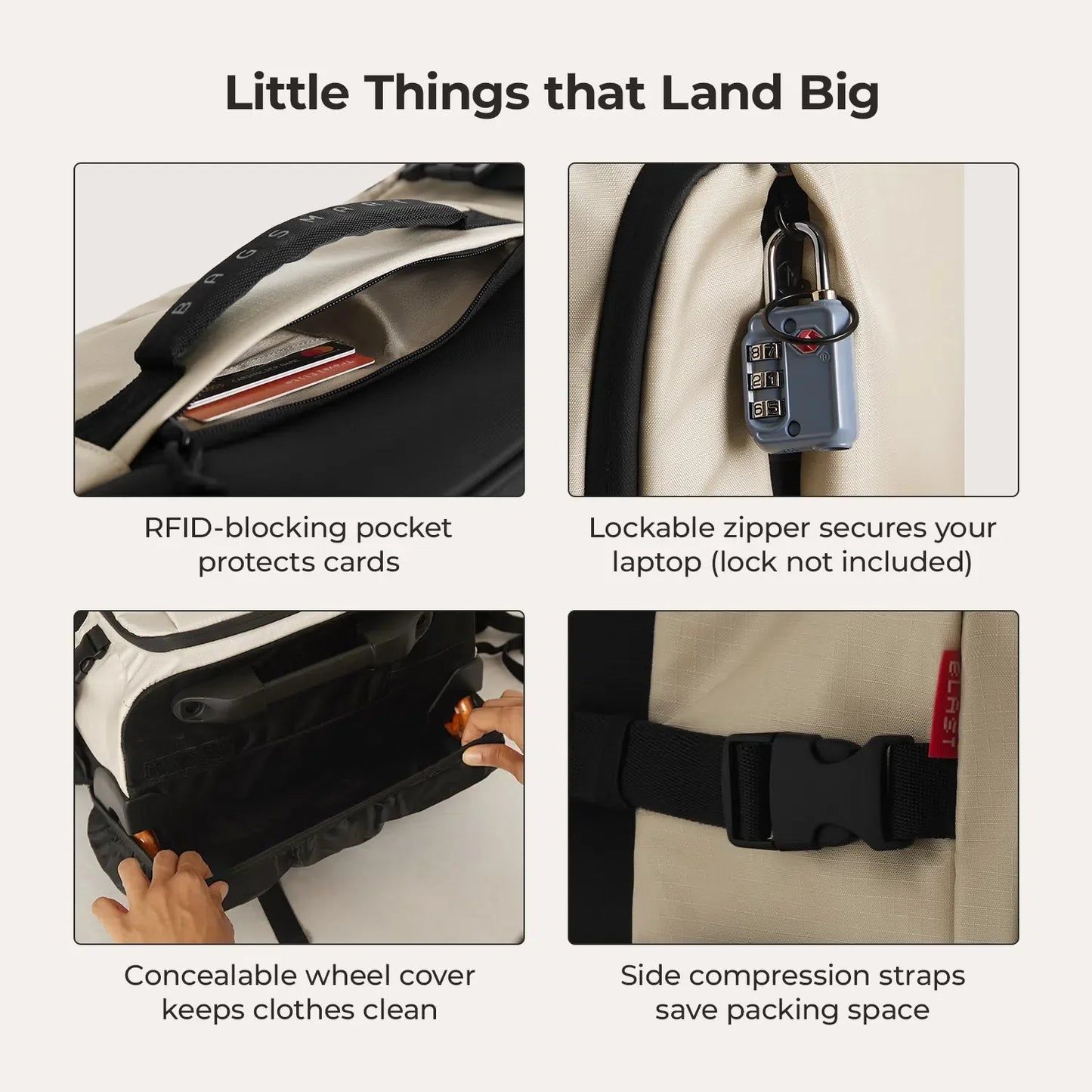 Sac à dos à roulettes Blast 43L 